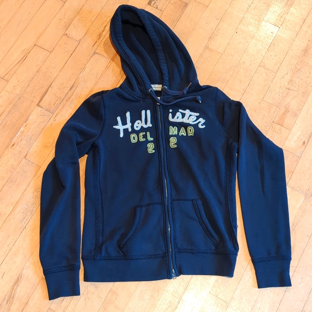 Hollister full zip hoodie